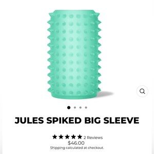 Jules Spiked Big BKR Sleeve (Minty Green)